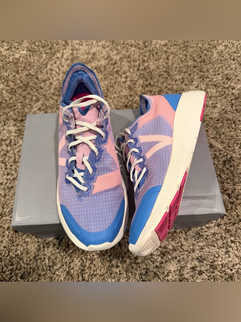 Vionic Women's Celeste Pink & Blue Athletic Sneakers - Picture 2 of 7